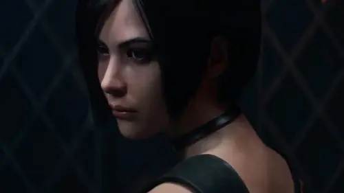 Ada Wong hiding from Wesker