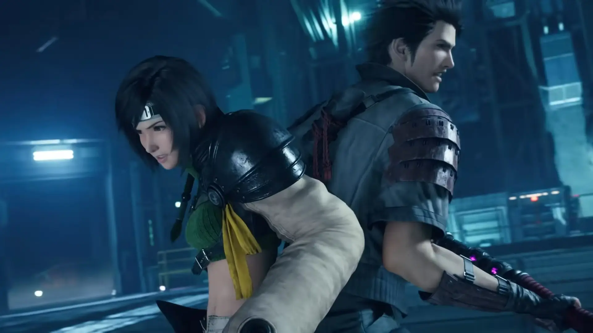 Yuffie and Sonon in FF7 Remake Intergrade DLC