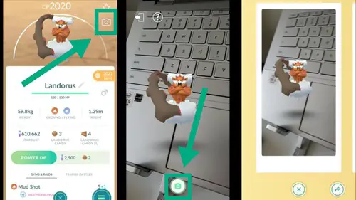 Pokemon GO Landorus: How to take a snapshot of Landorus