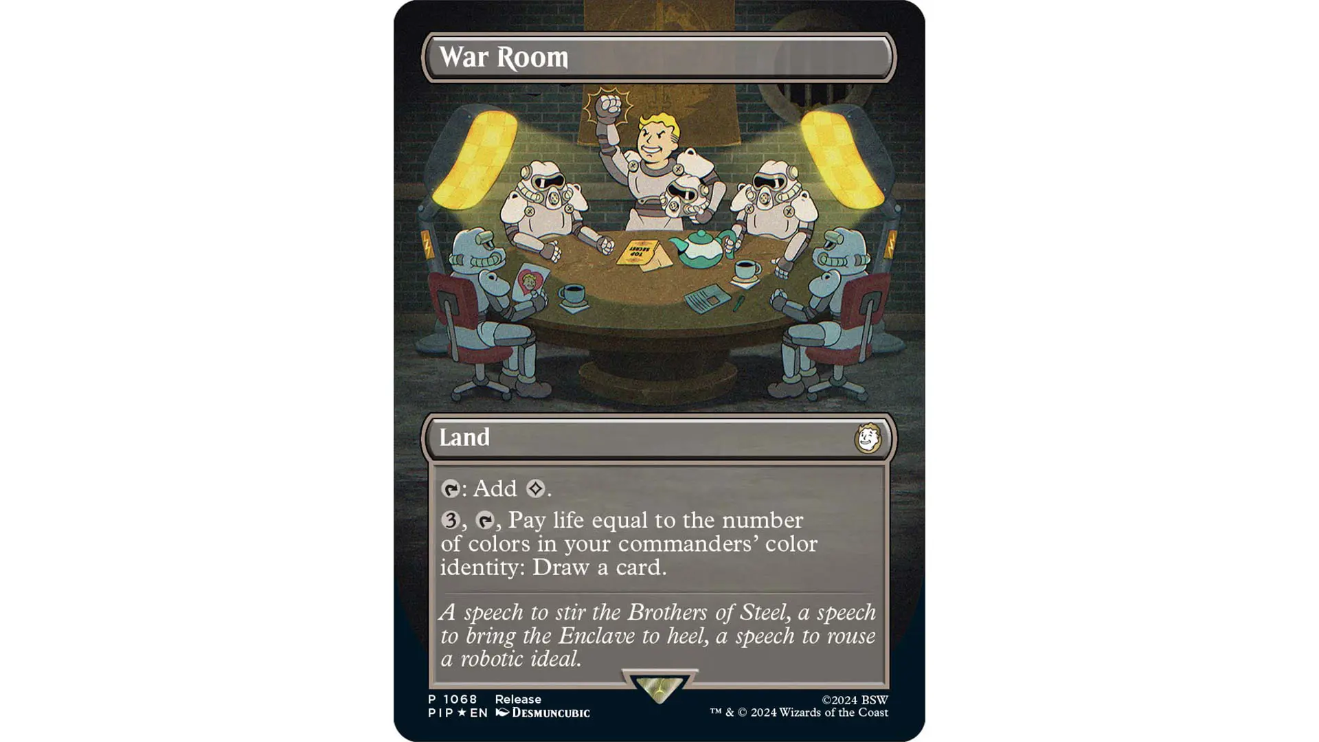 MTG Fallout 0009 War Room