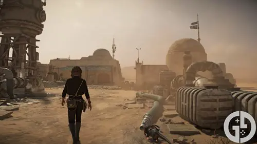 Image of Kay on Tatooine in Star Wars Outlaws