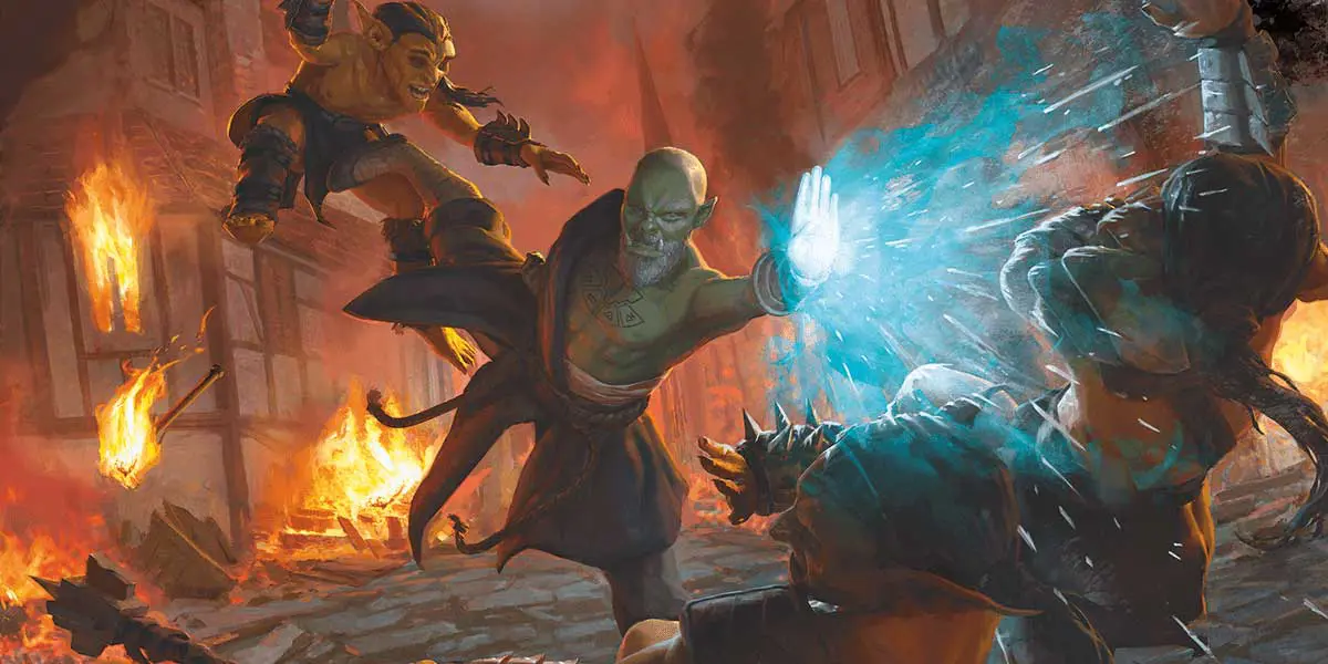 Screenshot of the Monk class in Dungeons and Dragons