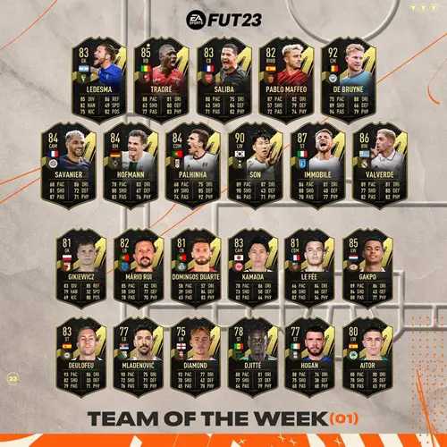 FIFA 22 TOTW 1