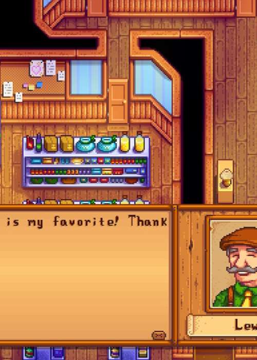 Stardew Valley Lewis gifts, schedule & Heart Events