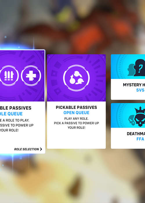 All pickable passives in Overwatch 2 Quick Play Hacked mode