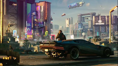 Car combat is a new feature in Cyberpunk 2077 patch 2.0