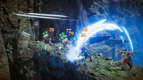 Image of combat in Eiyuden Chronicle Hundred Heroes