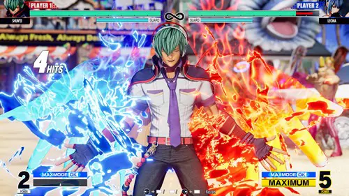 King of Fighters XV: Shun'Ei Powering Up