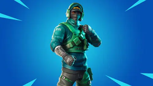 The Reflex skin in Fortnite