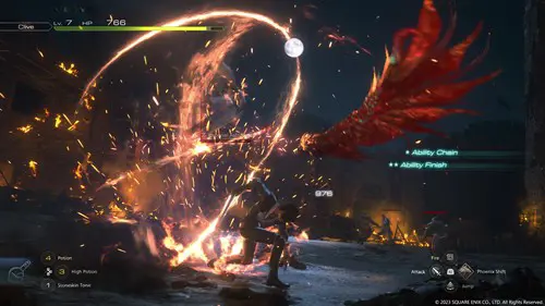 Image of the Rising Flames ability in Final Fantasy 16