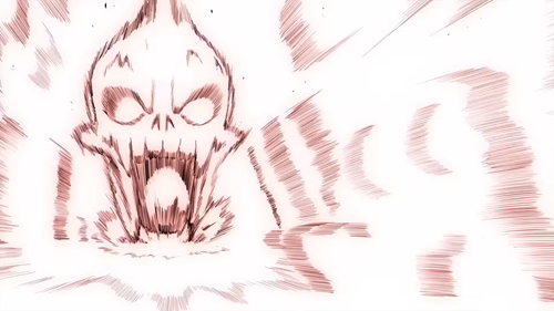 Marvel Snap explosion with a Skull