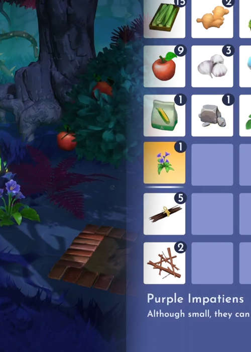 How to get Purple Impatiens in Disney Dreamlight Valley