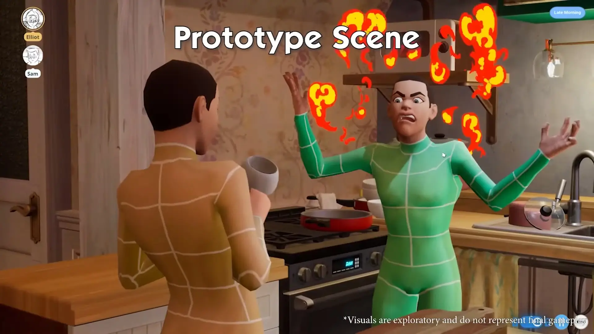 Behind The Sims Project Rene Prototype Scene