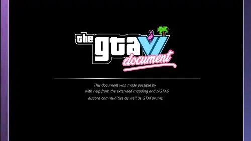 GTA 6 leak document