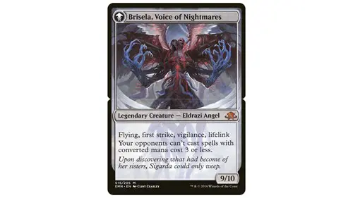 Brisela voice of nightmares card from MTG