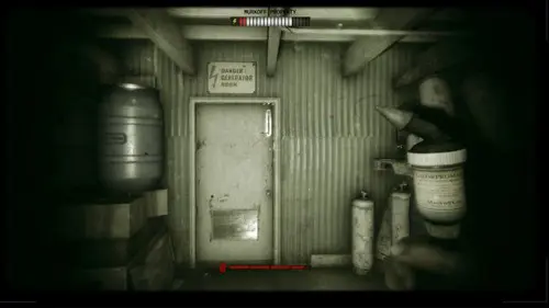 The Outlast Trials: generator room