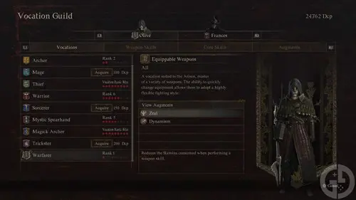 The Zeal skill in Dragon's Dogma 2