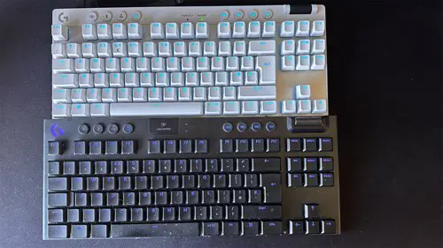 Logitech G915 TKL compared with the Logitech PRO X TKL