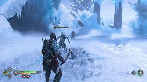 Niflheim combat practice arena in God of War Ragnarok