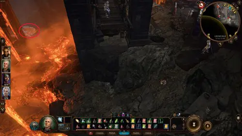 an image showing how to get Mithral Ore in the Baldur's Gate 3 Adamantine Forge