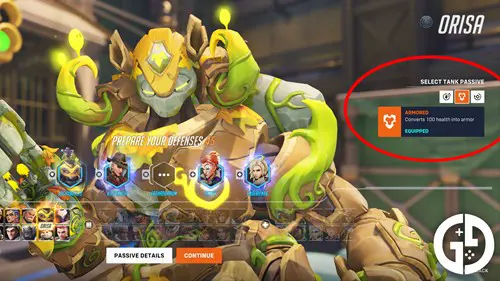 Pickable passives in Overwatch 2