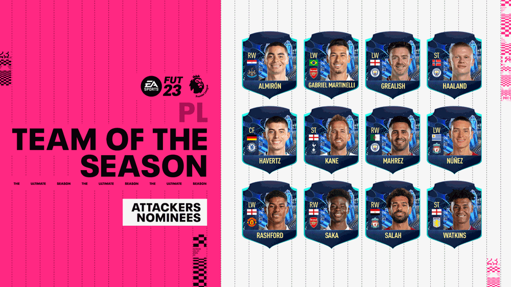 FIFA 23 Premier League TOTS nominees & how to vote