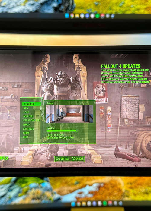 How to change Fallout 4 graphics settings on Steam Deck