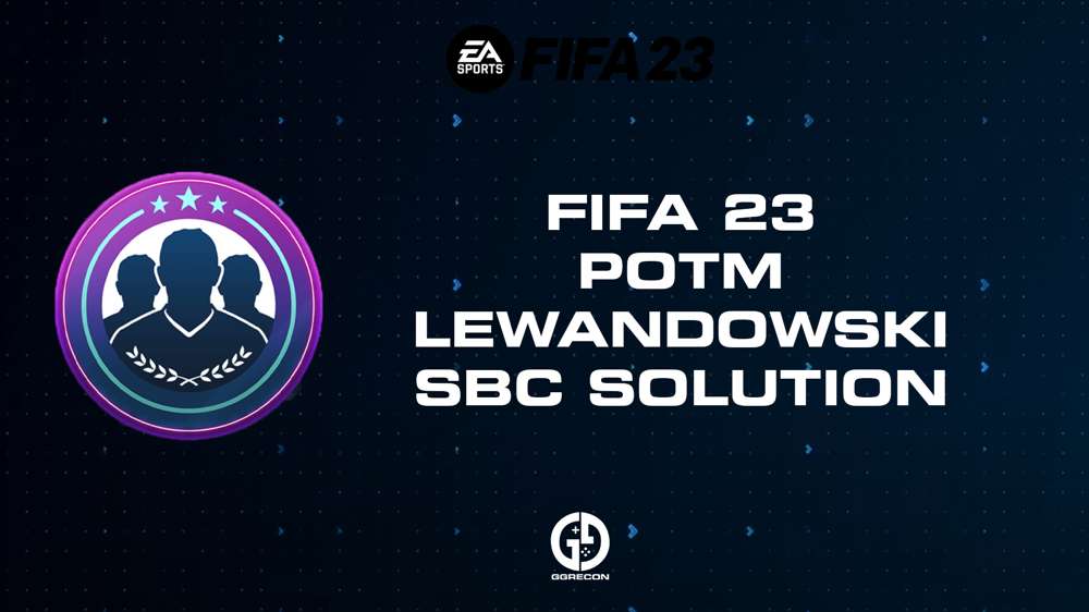 FIFA 23 POTM Lewandowski SBC Solution