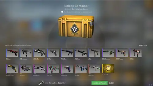 CS:GO Revolution Case Skins