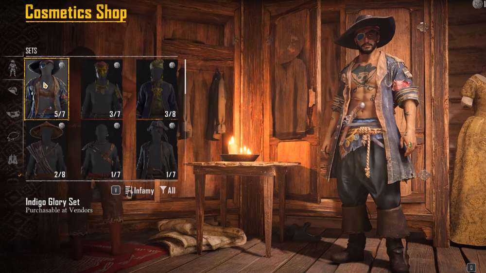 How to change your appearance & clothes in Skull and Bones