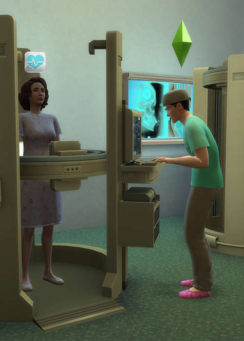 The Sims 4 Doctor diagnosis list of illnesses, symptoms & treatments