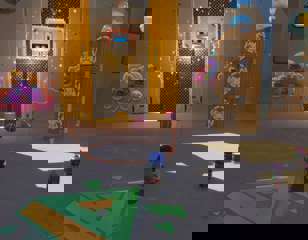 Astro Bot Basketball Shot