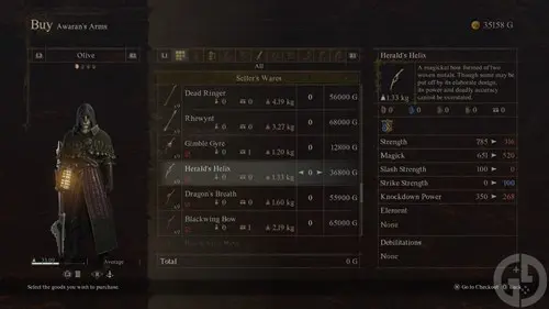 The Herald's Helix Magickal Bow in Dragon's Dogma 2