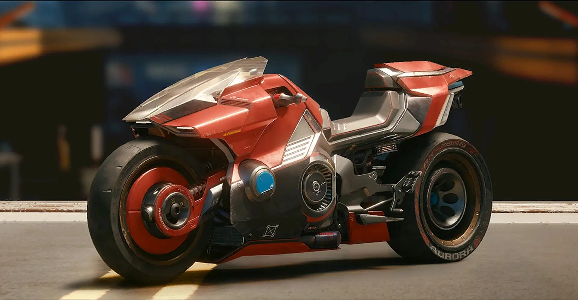 a Yaiba vehicle in Cyberpunk 2077