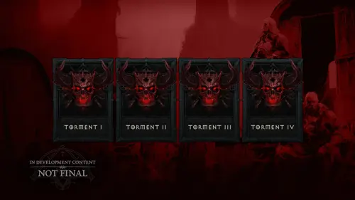 Torment difficulty in Diablo 4