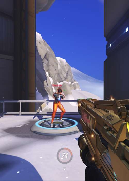 How to get a heart crosshair in Overwatch 2