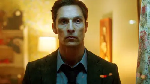 Matthew McConaughey as Rust Cohle in True Detective Season 1