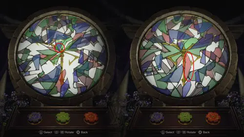 Resident Evil 4 Remake, how to solve the Church Glass Puzzle