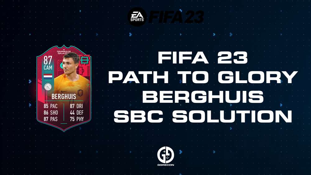 FIFA 23 Path To Glory Berghuis SBC Solution