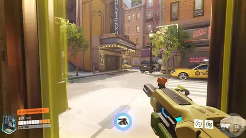 Bastion Sentry mode in Overwatch 2