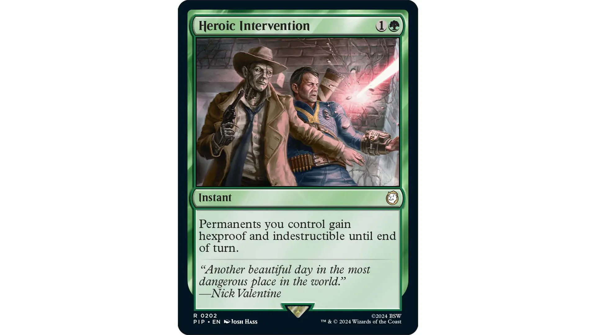 MTG Fallout 0042 Heroic Intervention Main