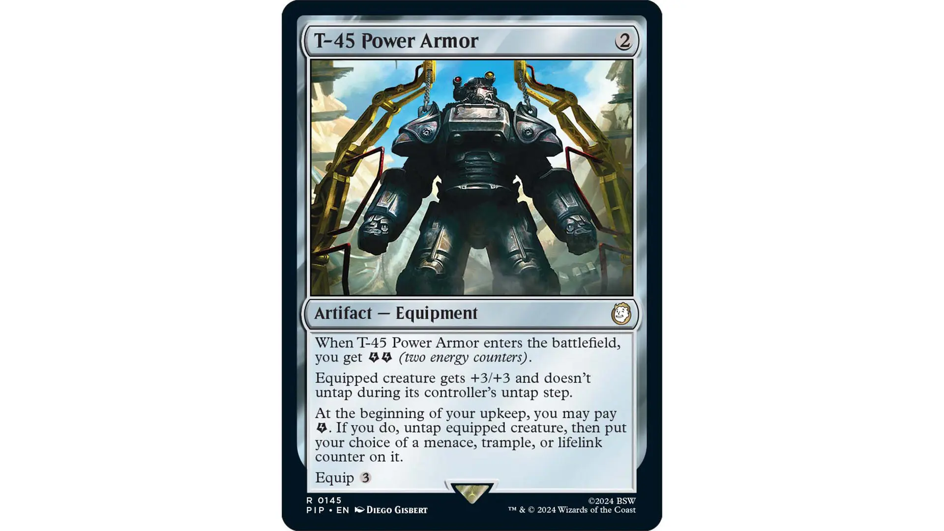 MTG Fallout 0014 T 45 Power Armor Main