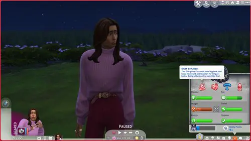 Temperament icons in The Sims 4 Werewolves