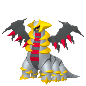 Giratina's sprite from Pokemon Home.