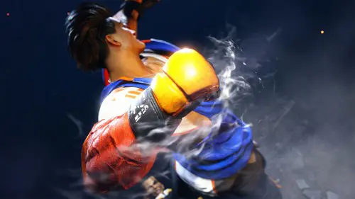 Key art of Luke as he appears in Street Fighter 6