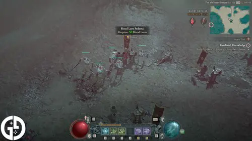 Diablo 4 Blood Lure pedestals