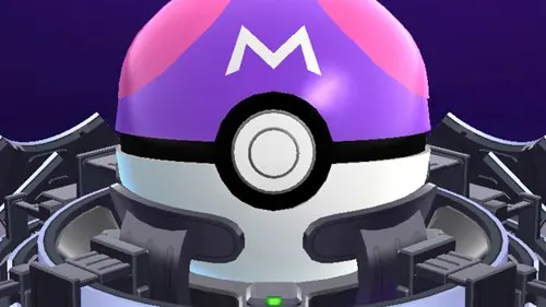 A Master Ball in Pokemon GO