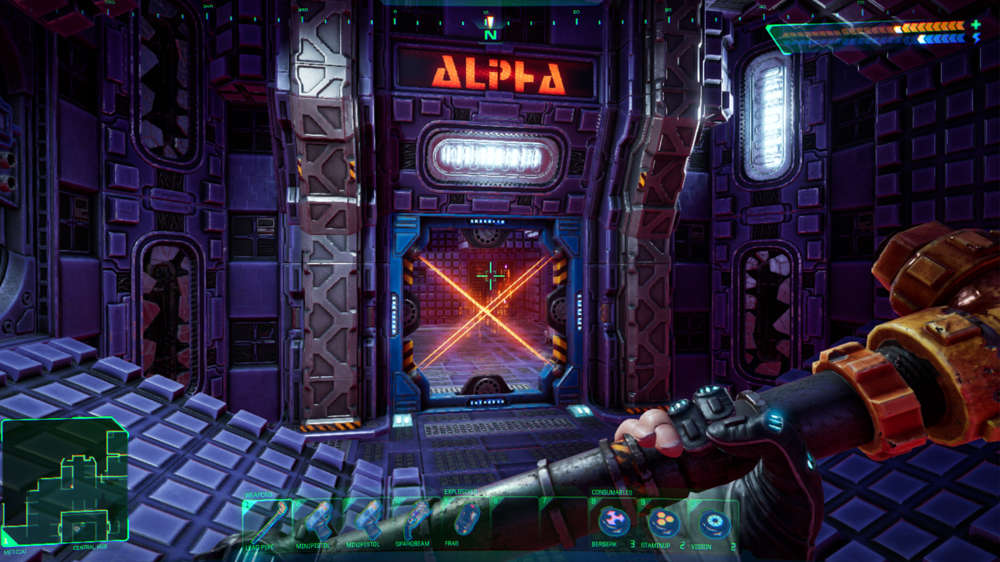 How to get to the Alpha Quadrant in System Shock