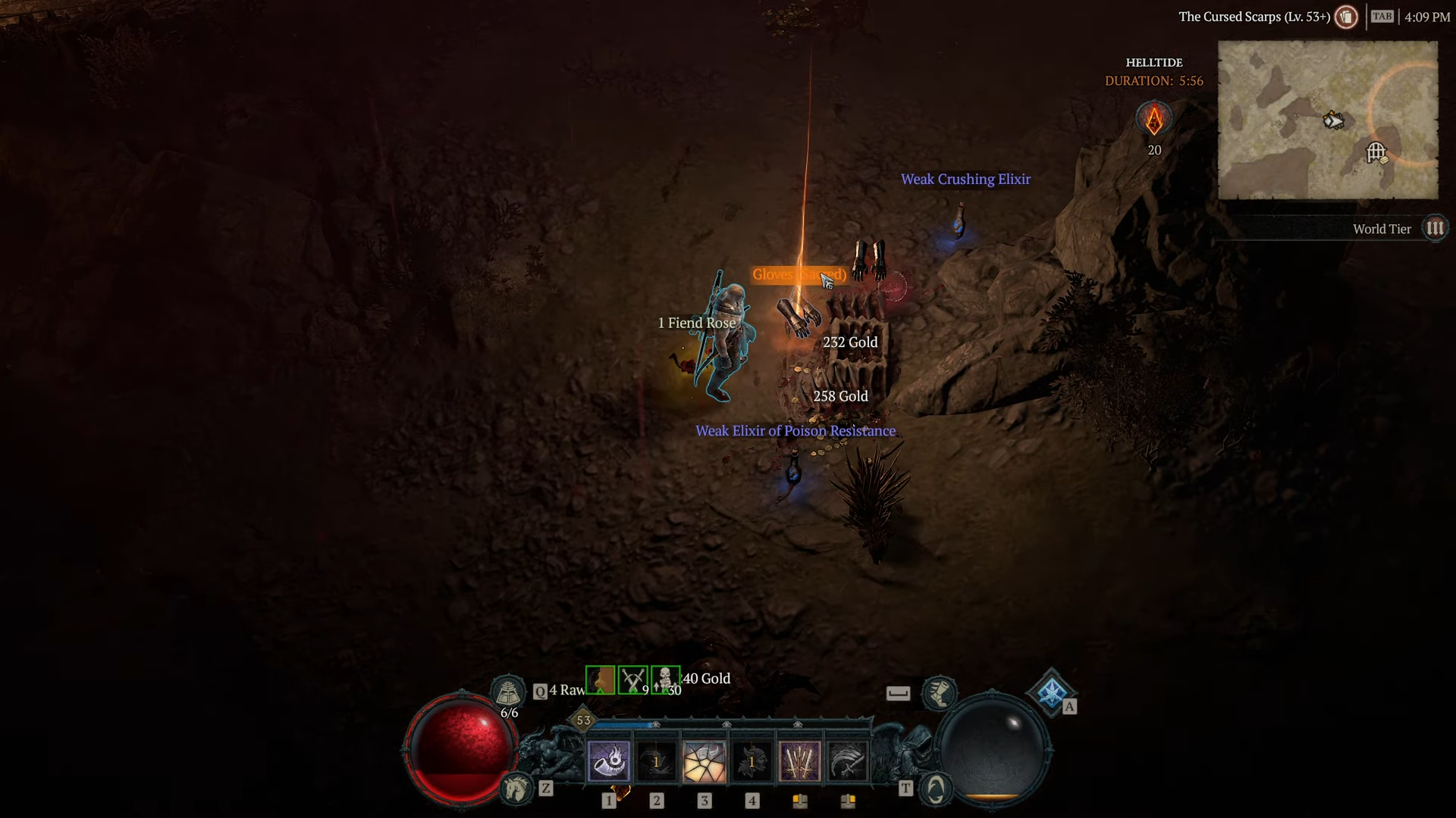 an image of dropped Fiend Roses in Diablo 4