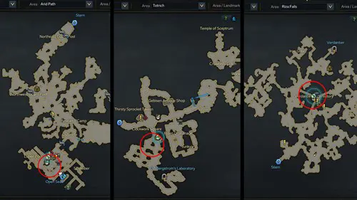 Lost Ark Wandering Merchant Nox locations in Arthetine part 2